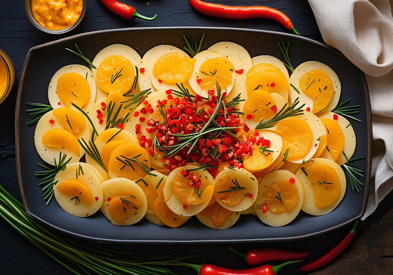 Potato-Paprika Salad with Cheese