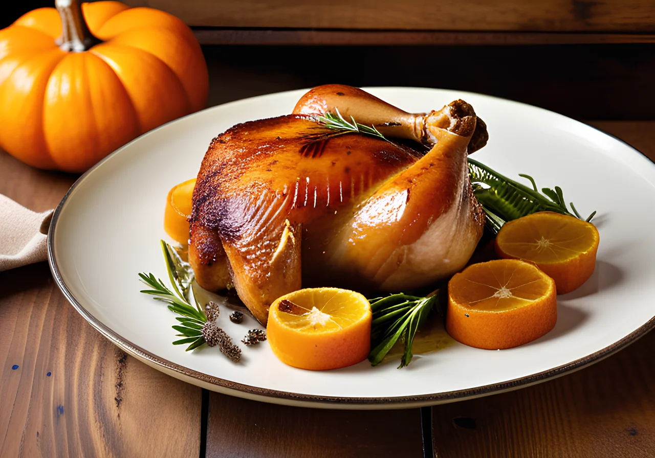 Chicken with Pumpkin and Leek