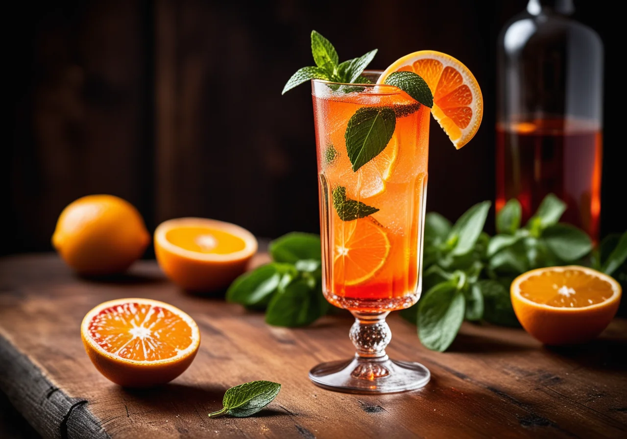 Aperol with Champagne