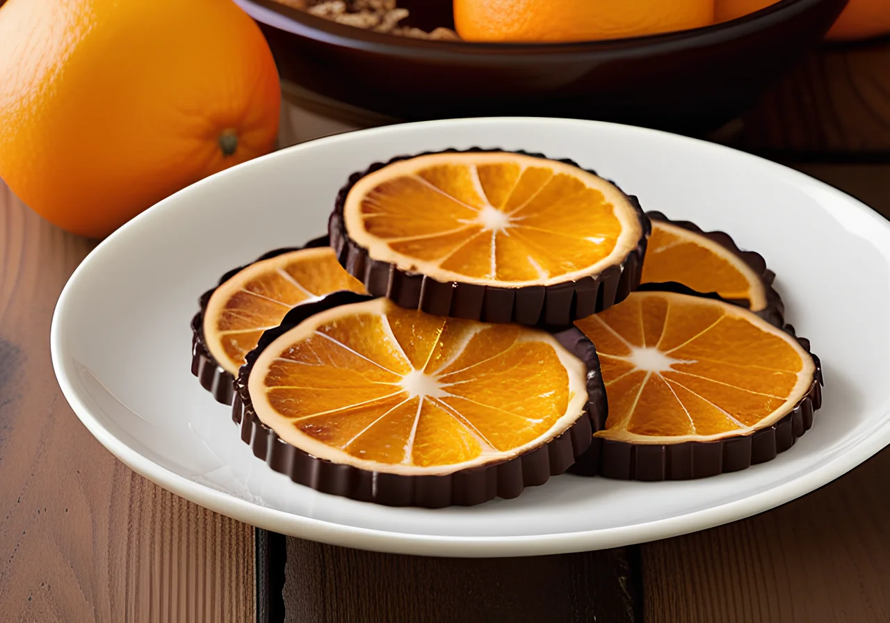 Orange Leaves, Nougat Strips, and Coconut Rings