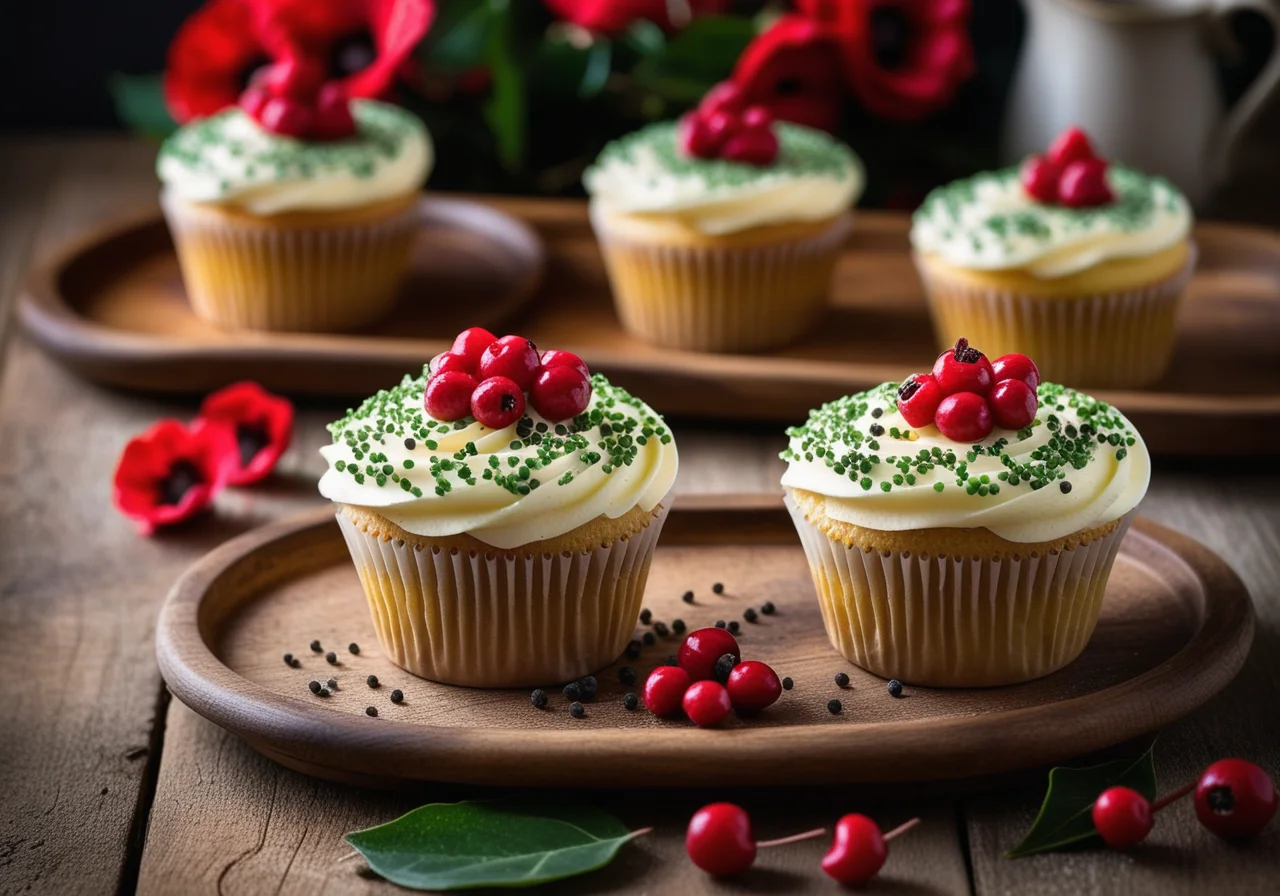 Christmas Cupcake