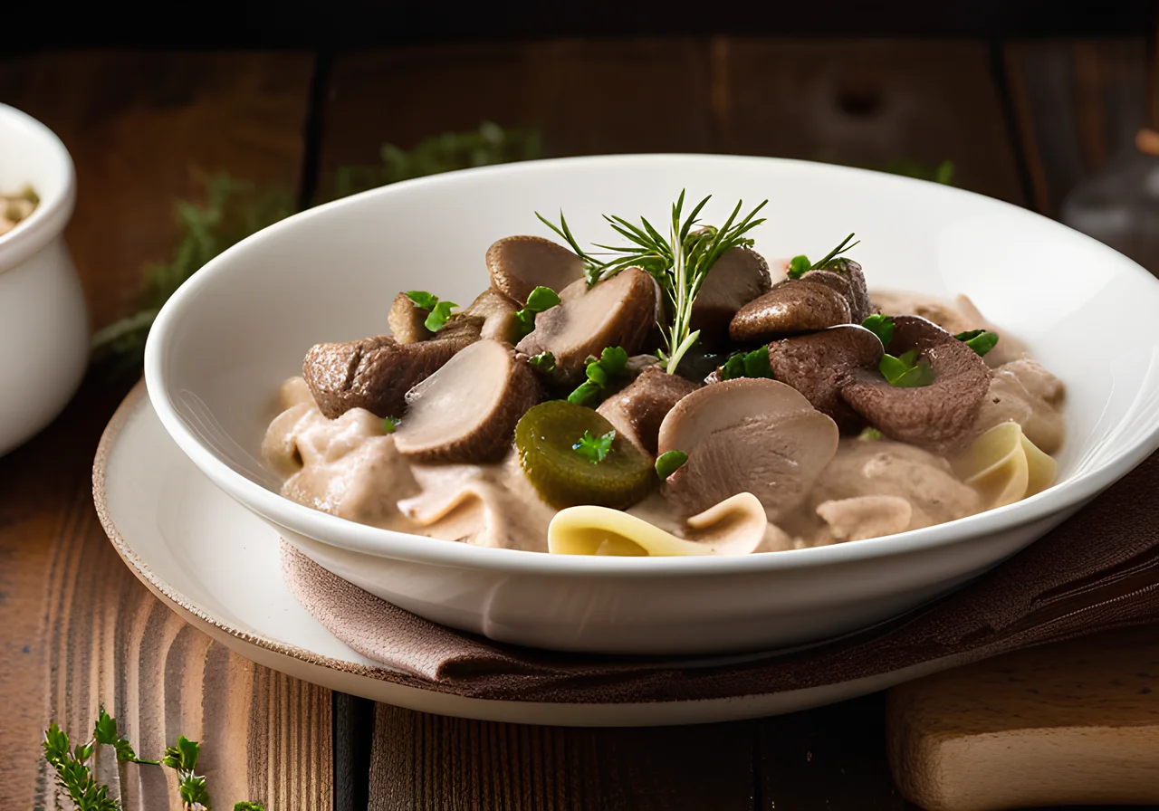 Beef Stroganoff