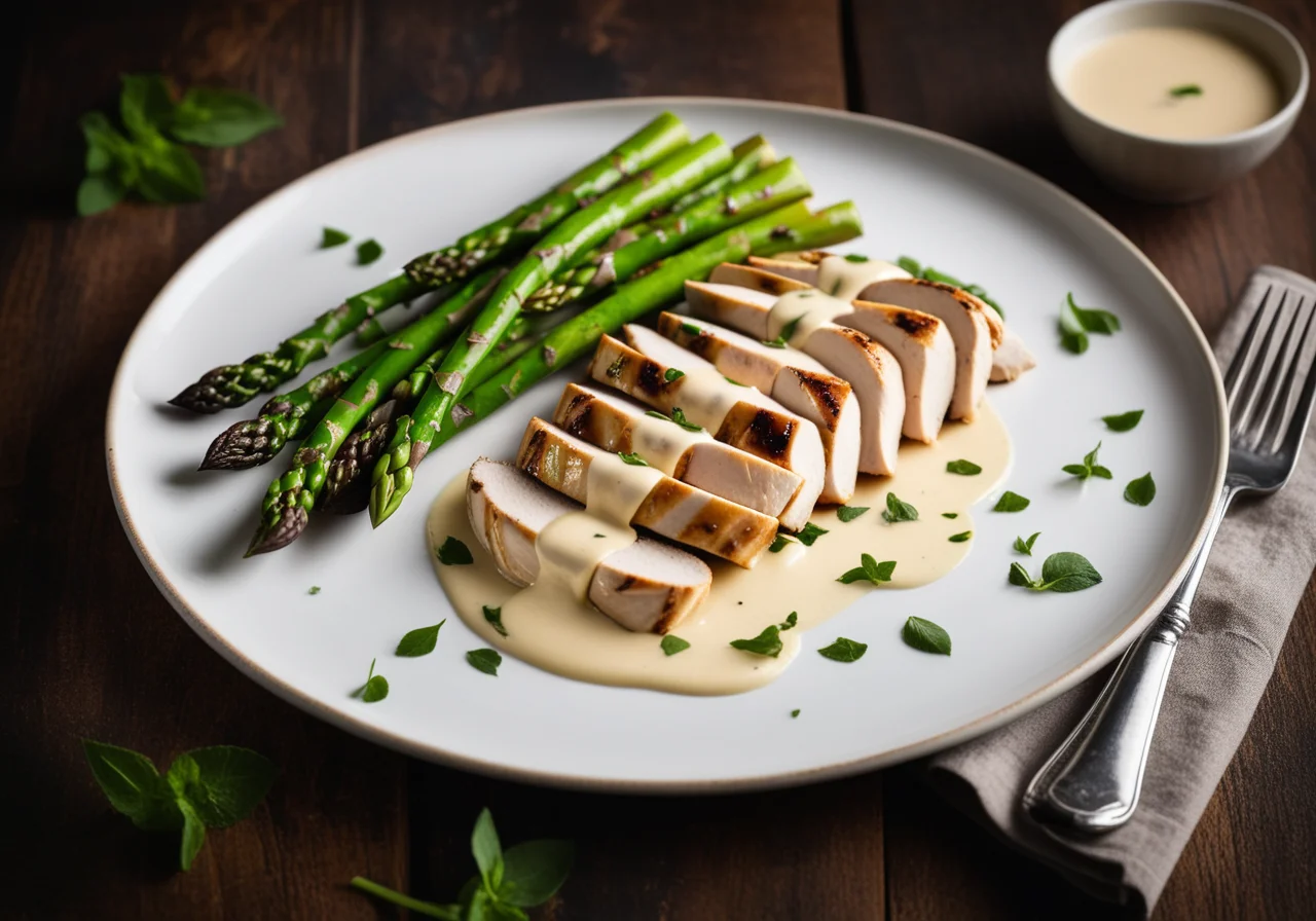 Chicken Breast with Asparagus