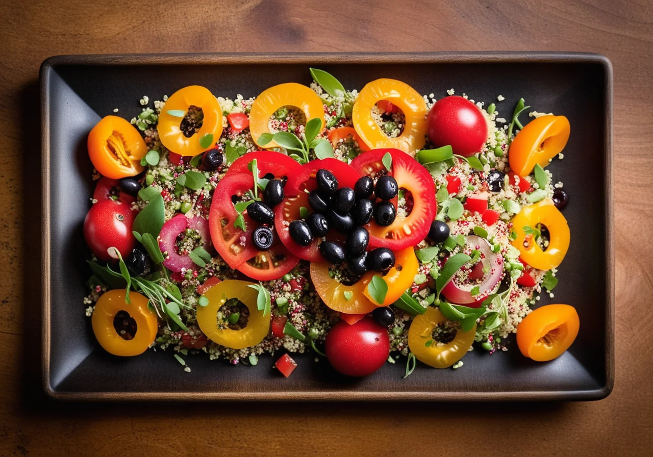Quinoa Salad with Tomatoes