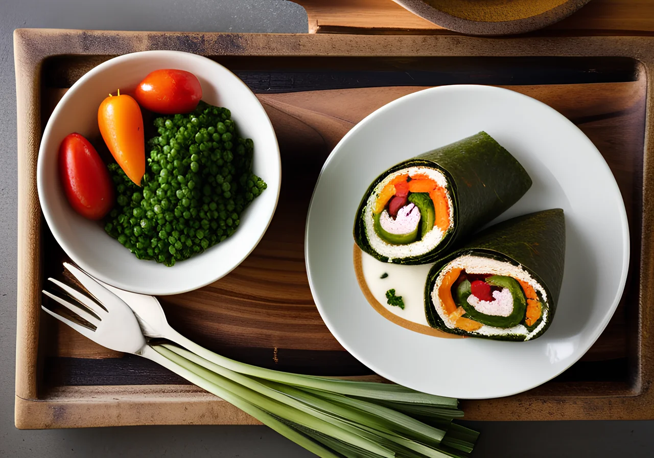 Crispy Vegetable Wraps