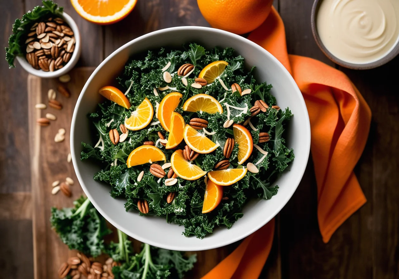 Kale Salad with Carrots