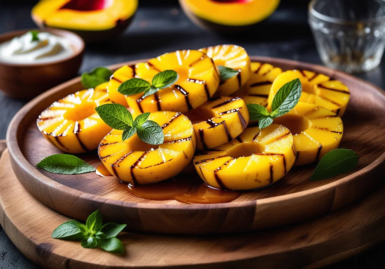Mango from the Grill