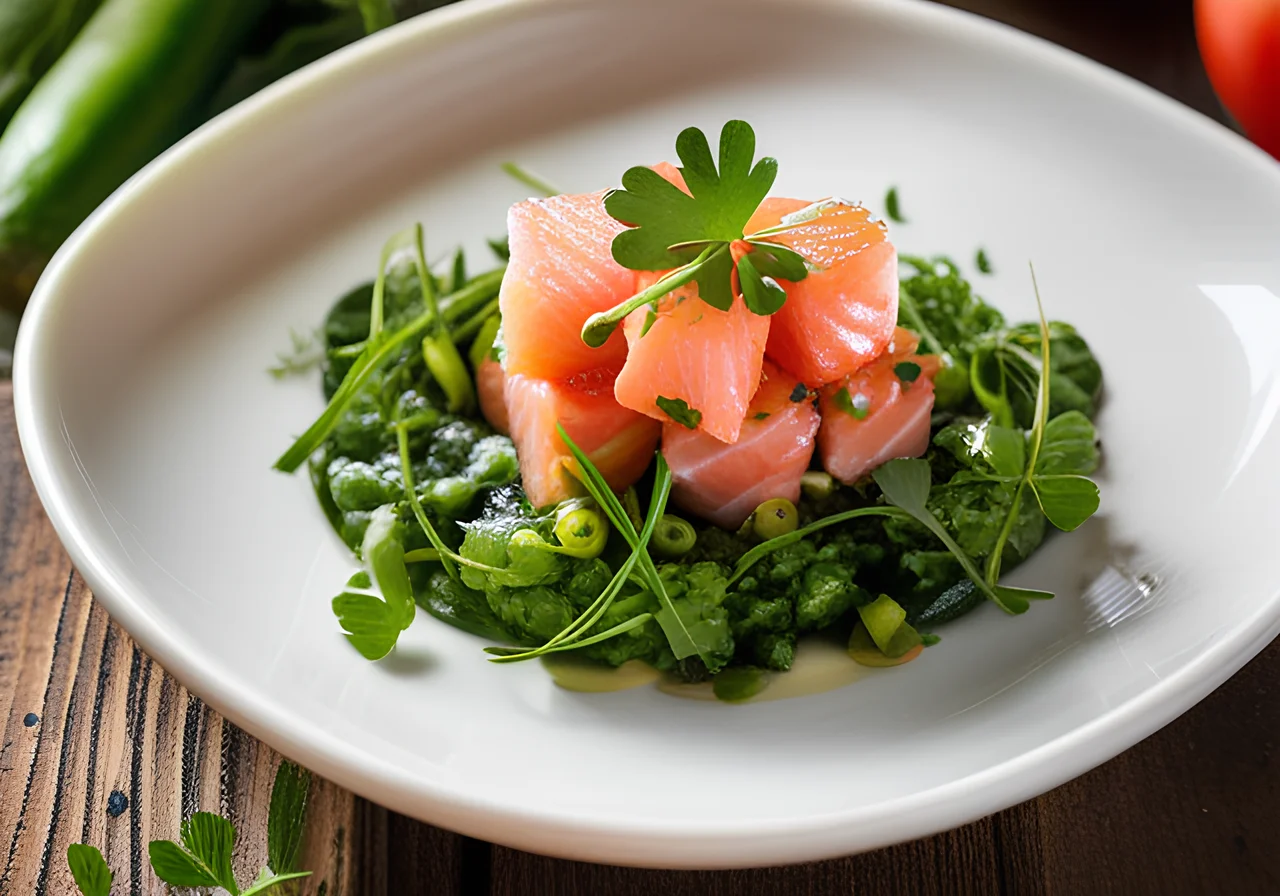 Salmon Tartare with Avocado
