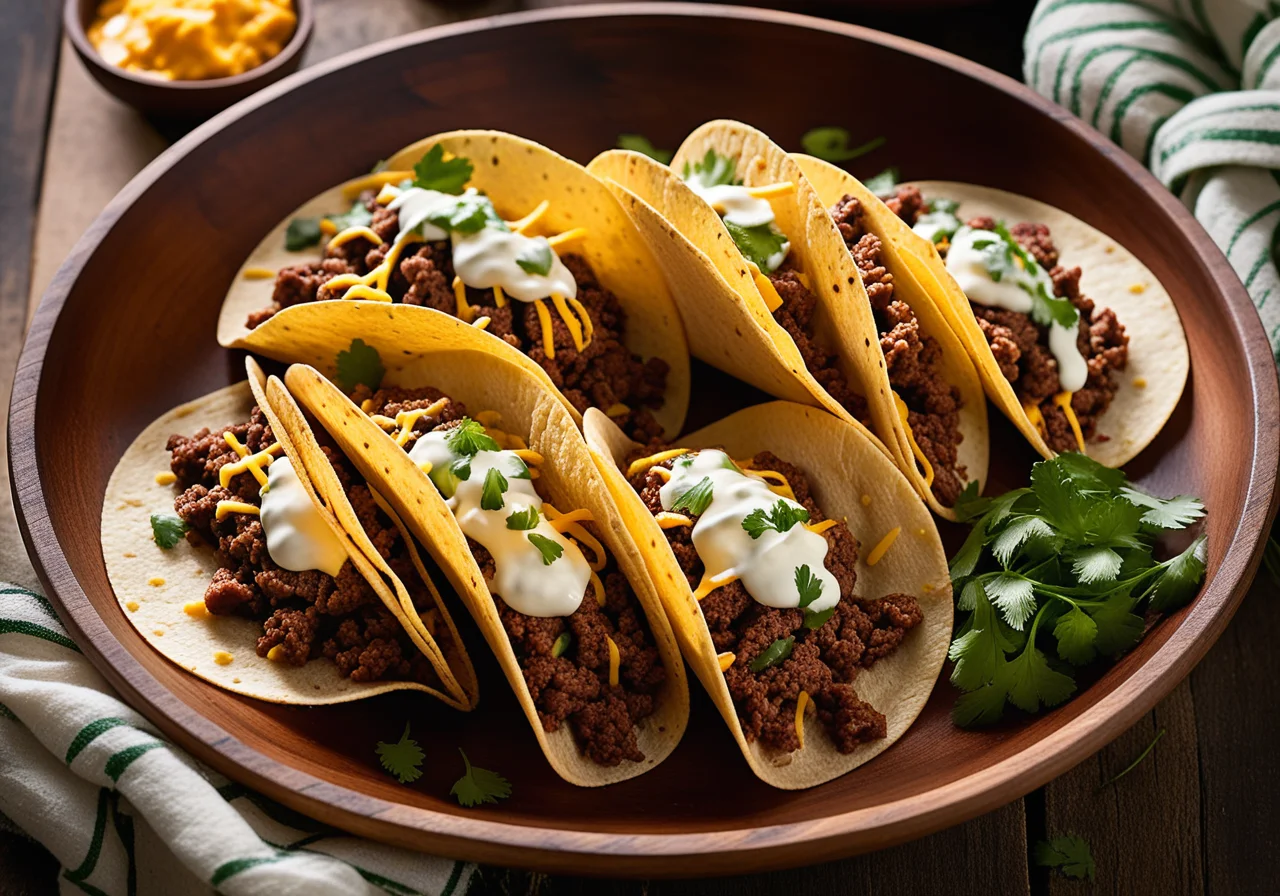 Ground Meat Tacos