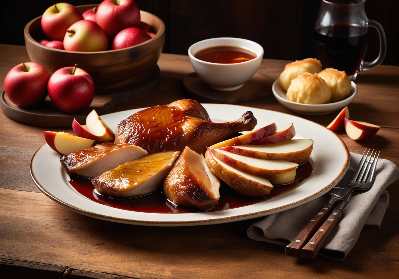 Roast Duck with Serviette Dumplings