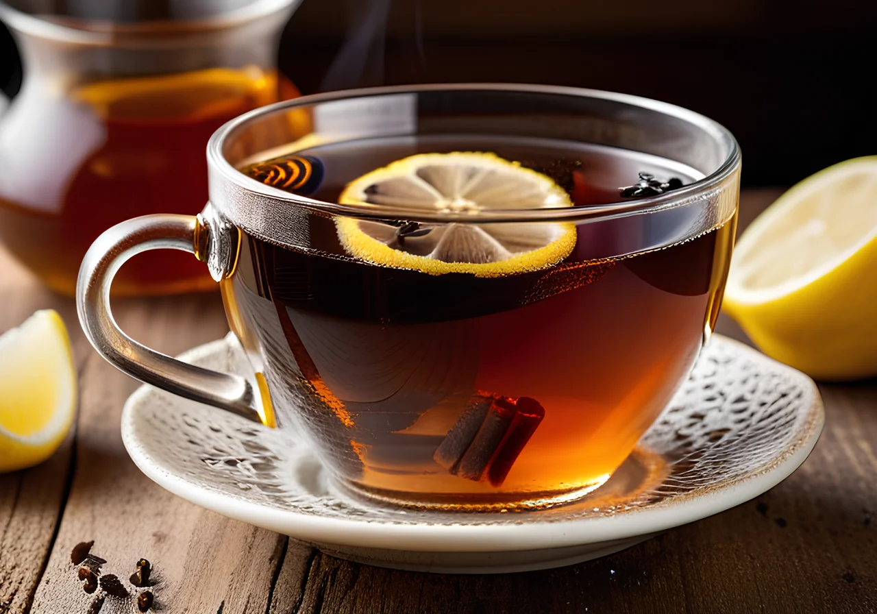 Black Tea with Lemon