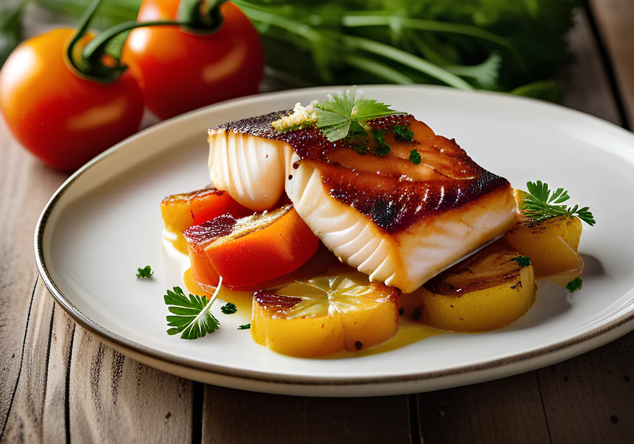 Pikeperch with Saffron Butter