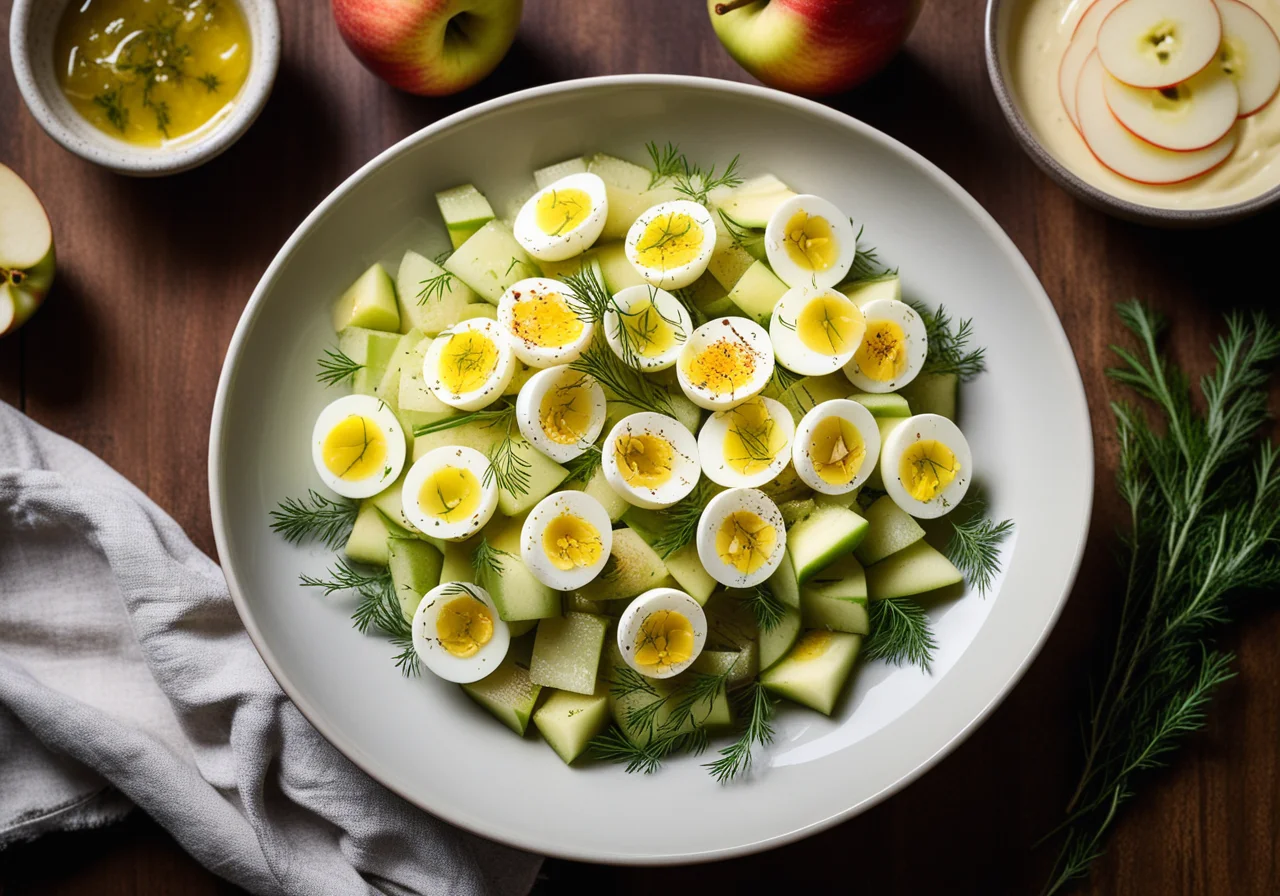 Herring Salad with Apples