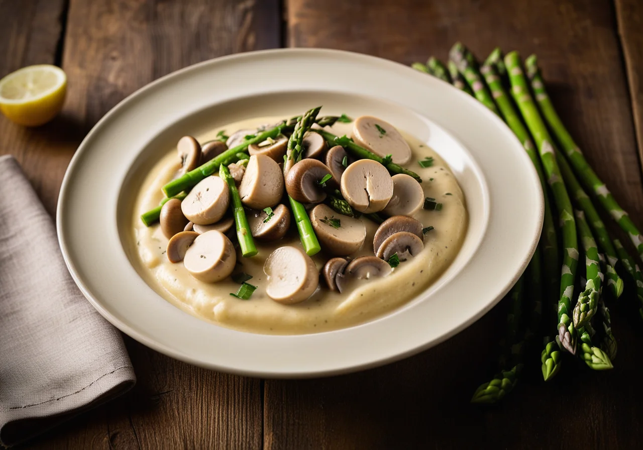Chicken Fricassee with Mushrooms
