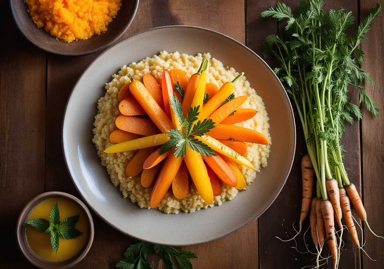 Stewed Carrots in Lemon