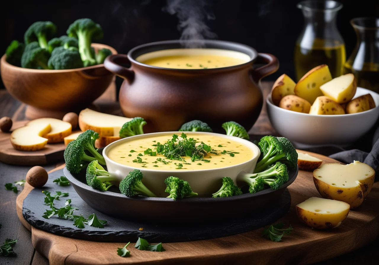 Cheese fondue