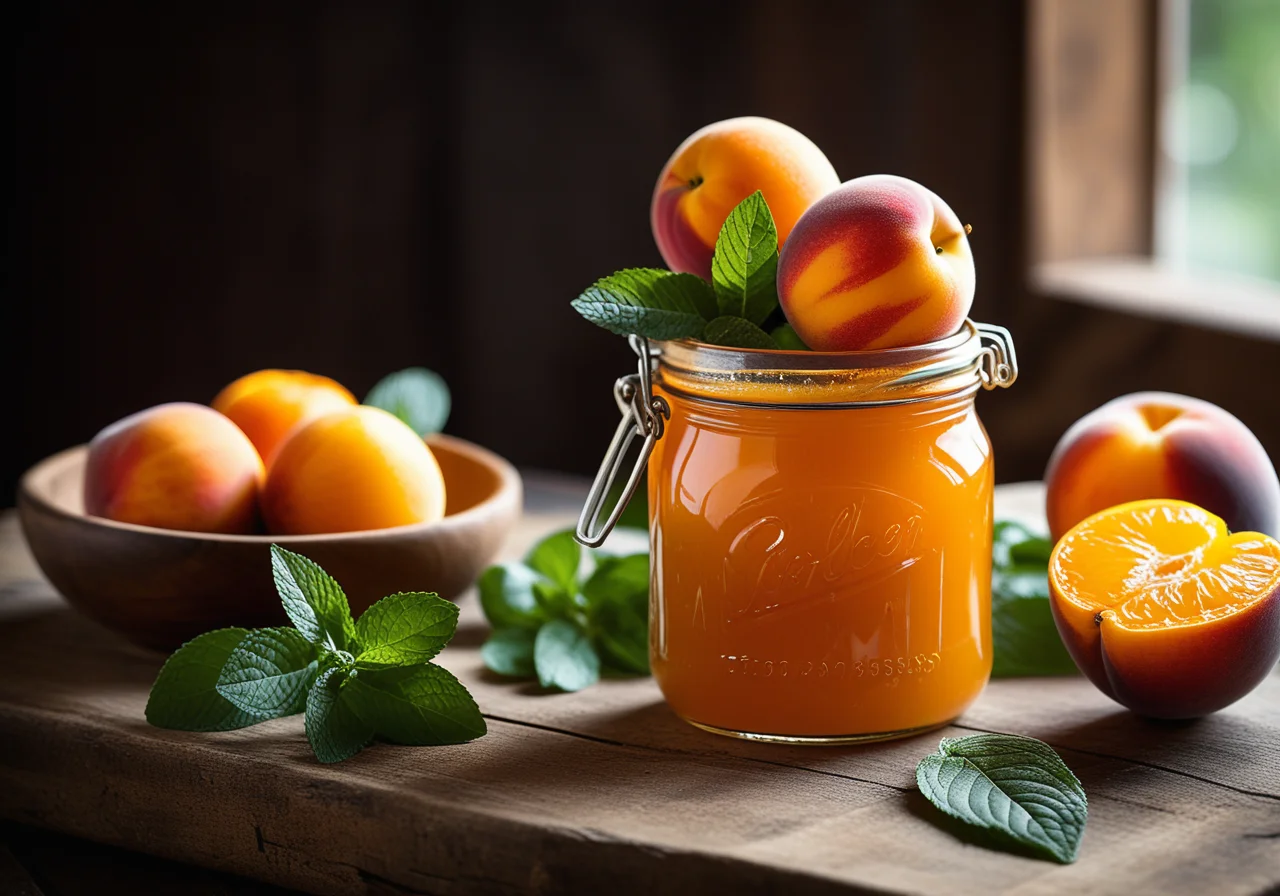 Orange Peach Preserve