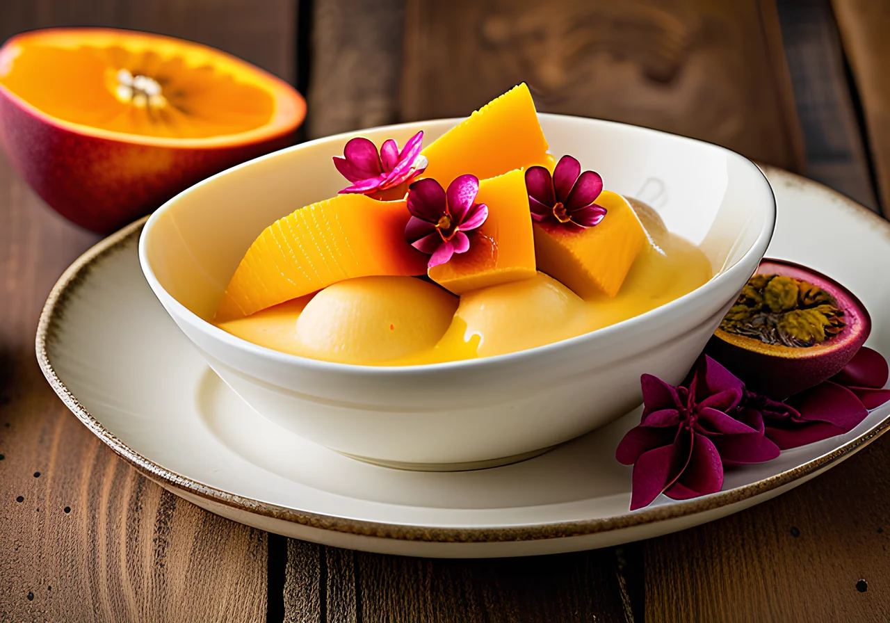 Mango Ice in Indian Style (Kulfi)