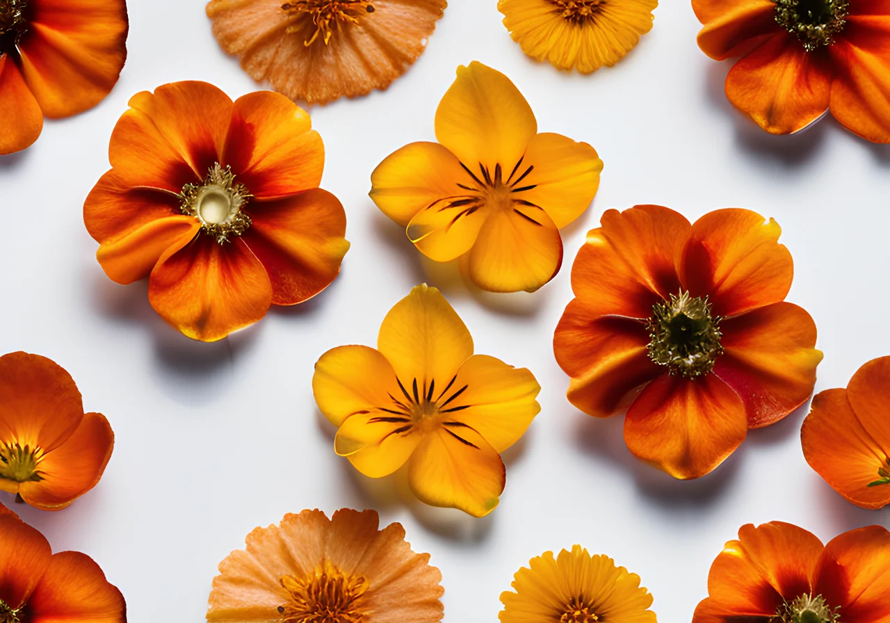 Fried Edible Flowers