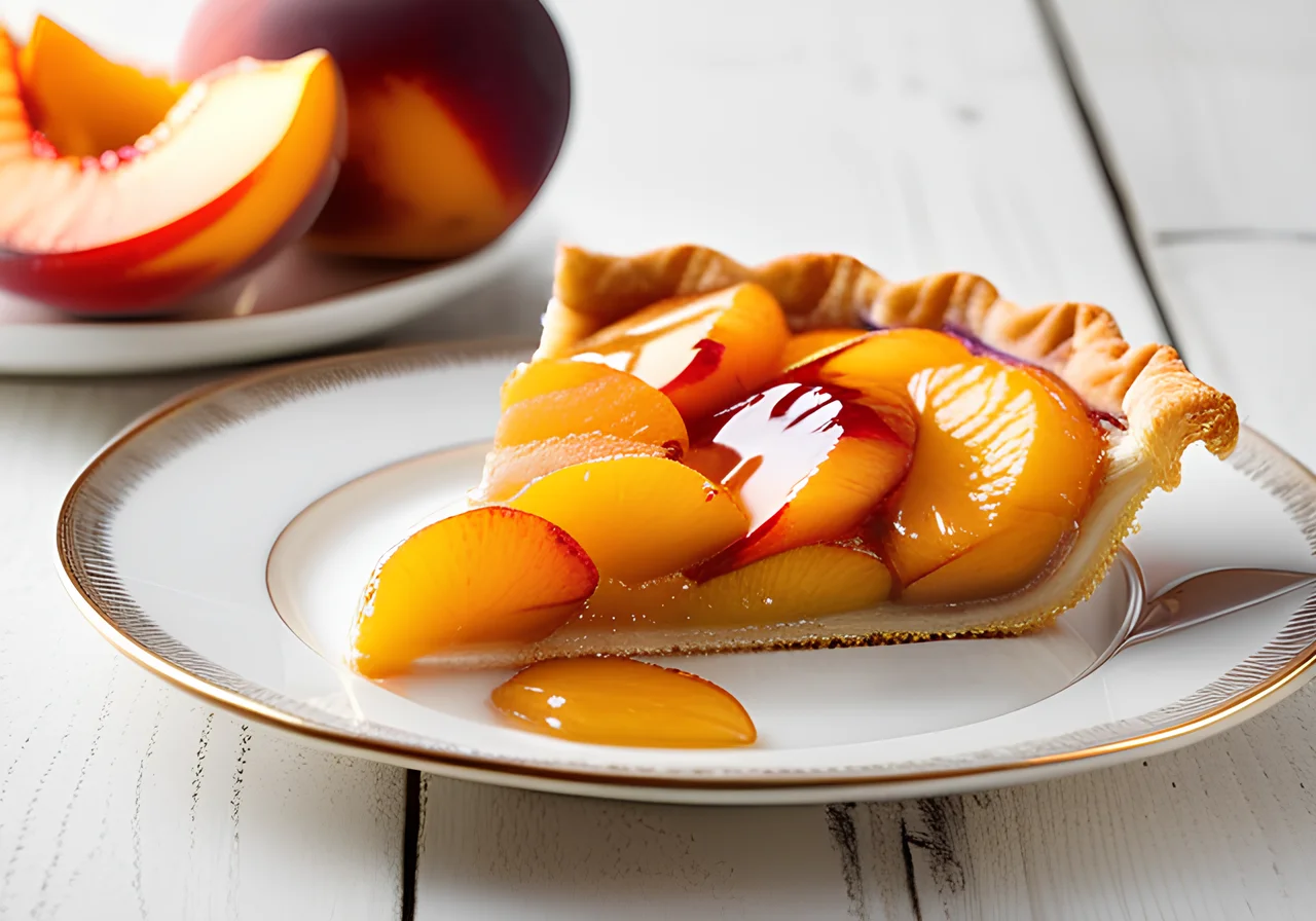 Peach Tart
