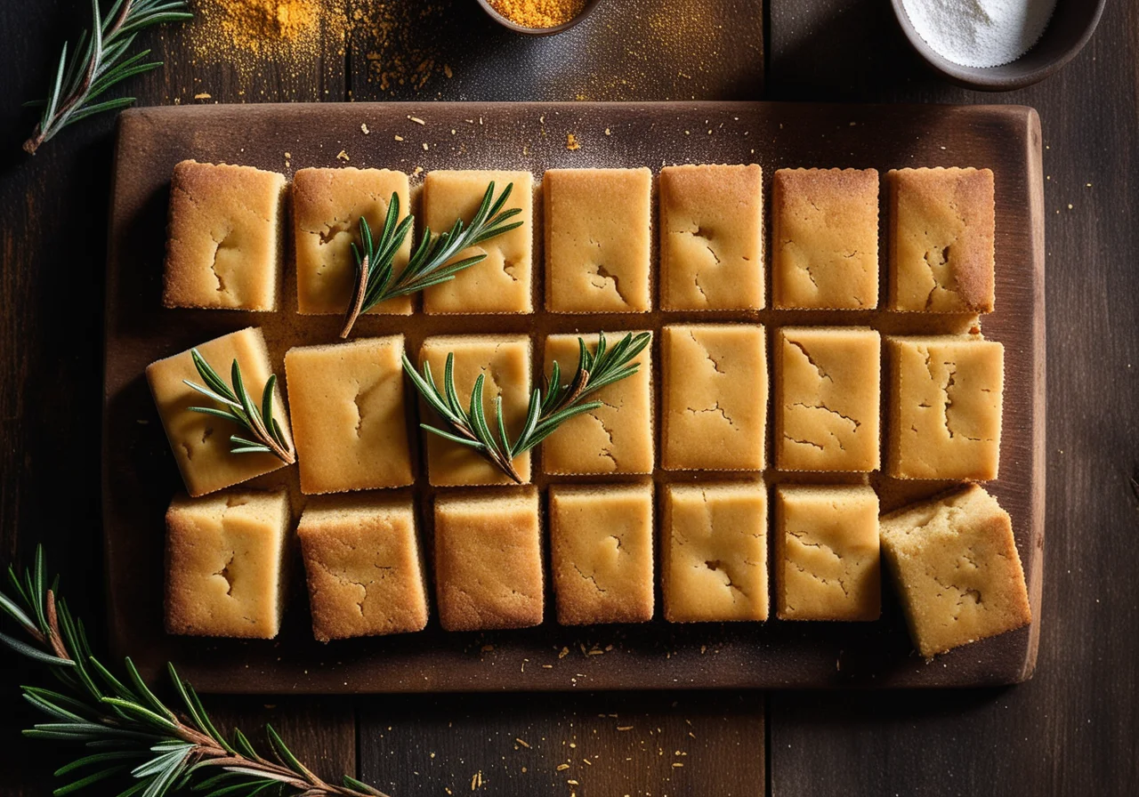 Spelt Anise Shortbread