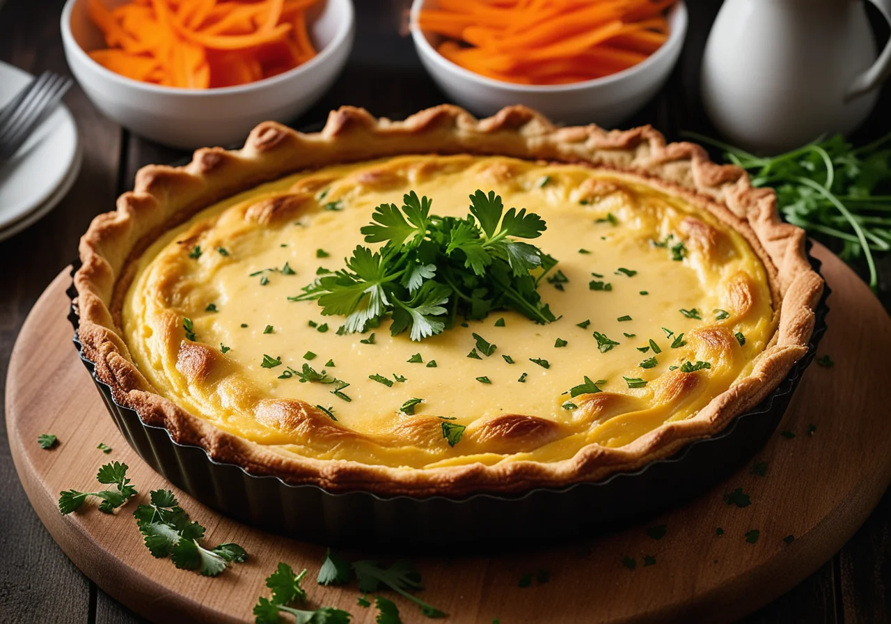 Chicken Quiche with Vegetables