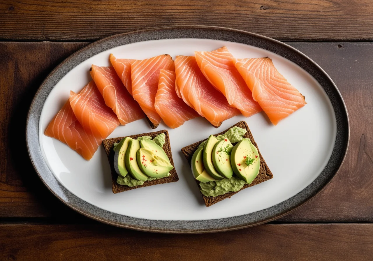 Pumpernickel Salmon Bites