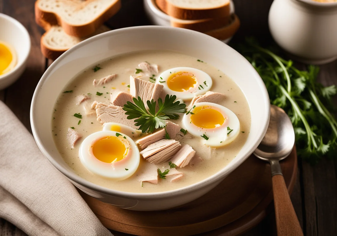 Garlic Chicken Soup
