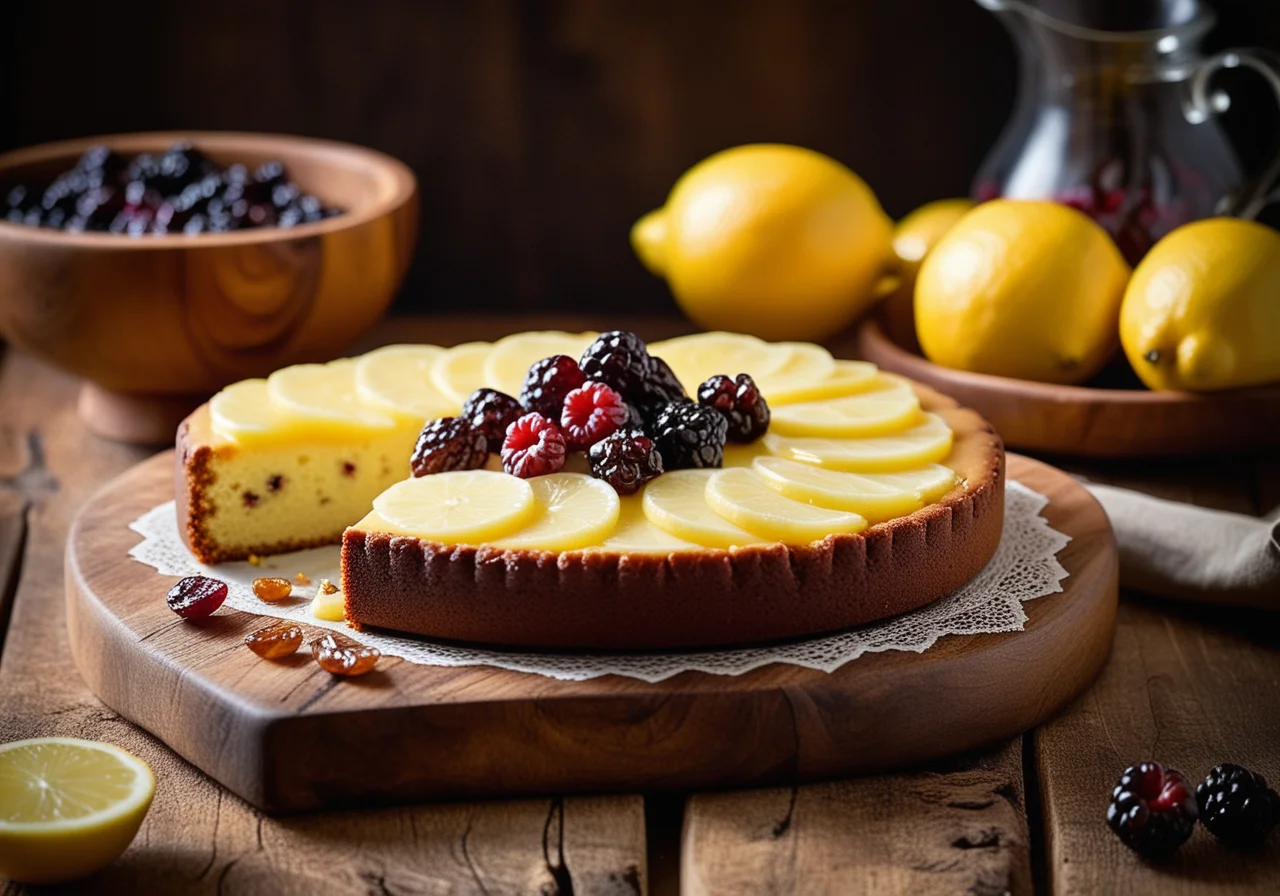 Quark Cake with Raisins