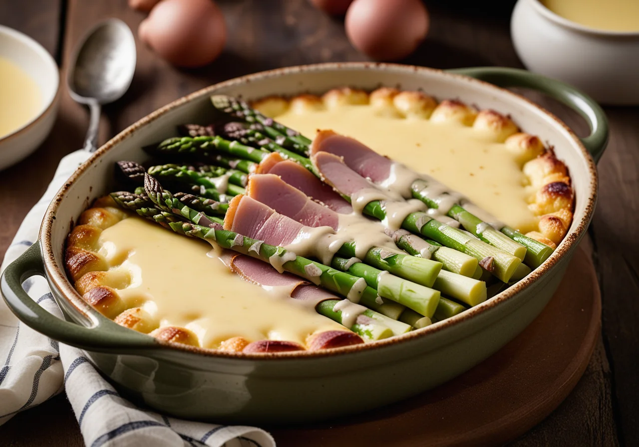 Ham and Asparagus Casserole