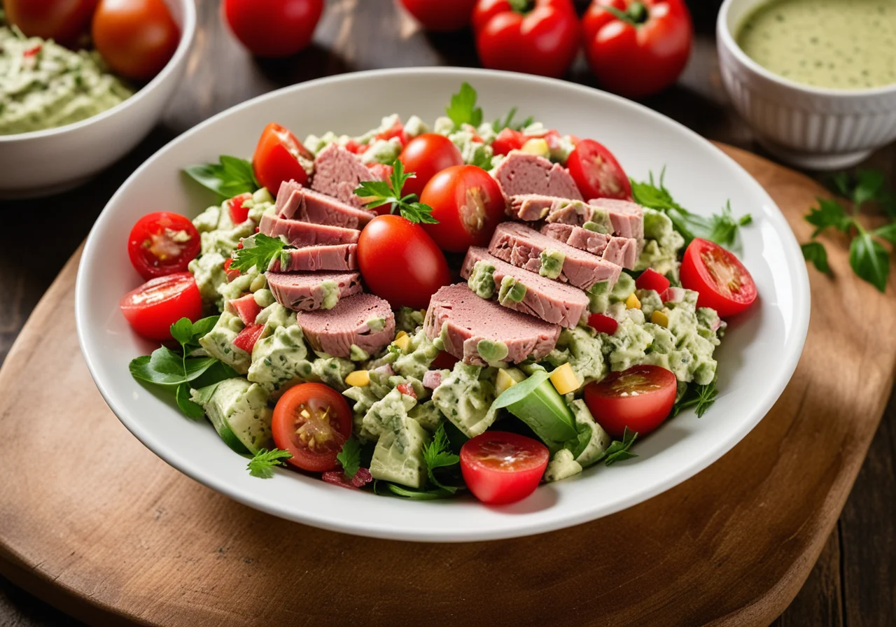 Tuna Salad with Herb Sauce