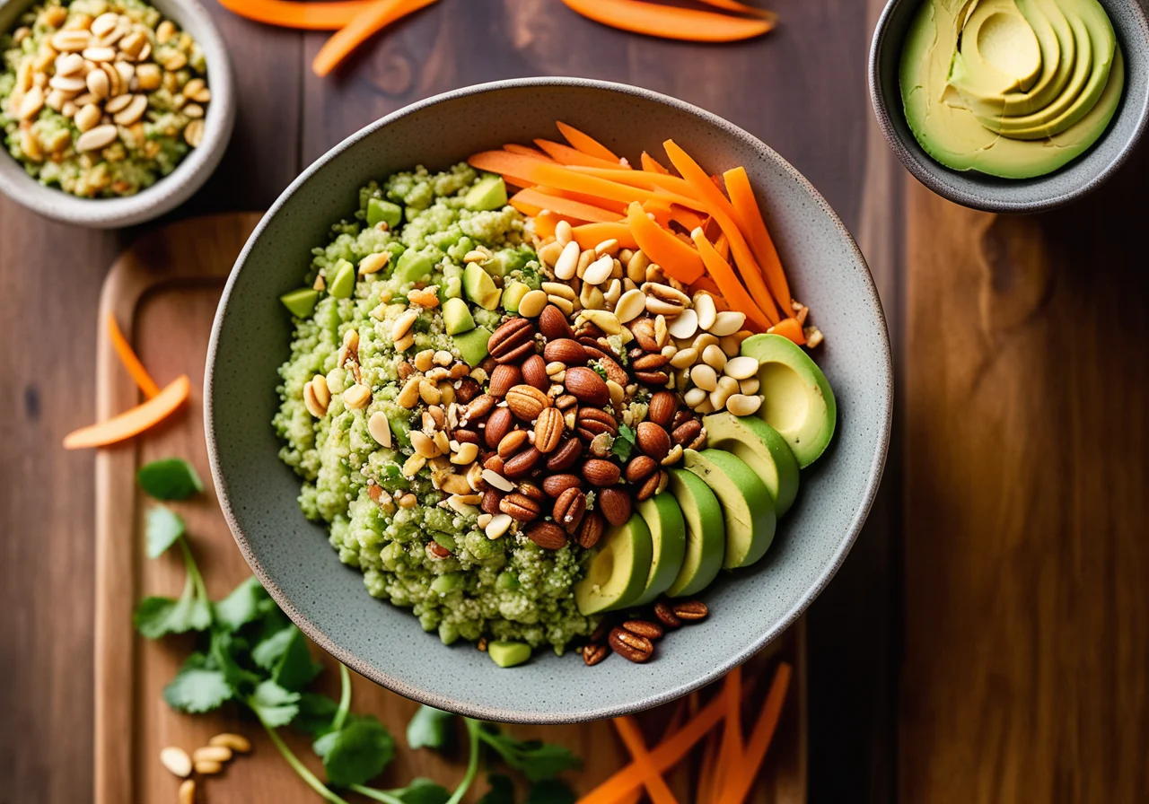 Edamame Quinoa Salad with Asian Dressing
