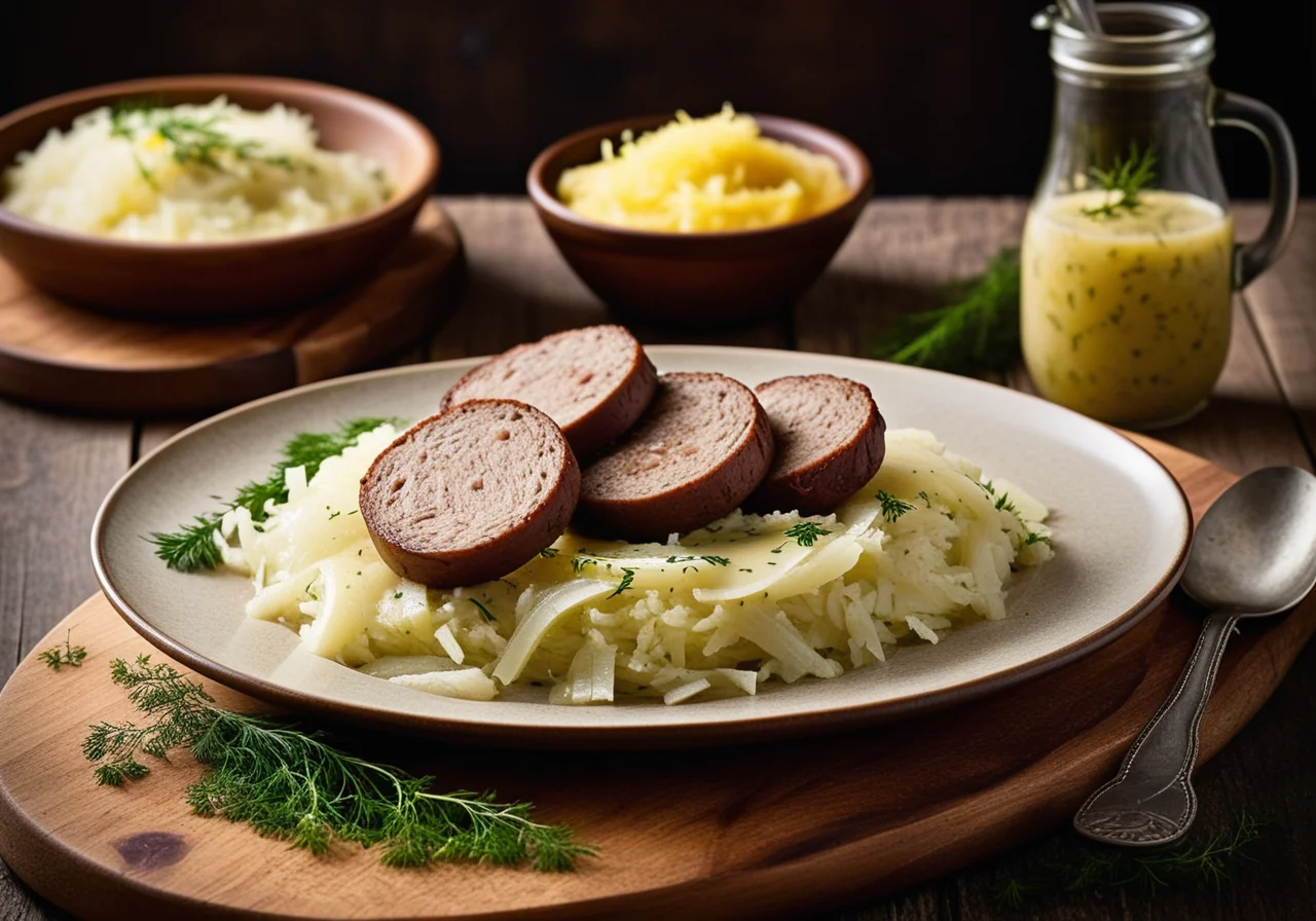 Sauerkraut with Sausages