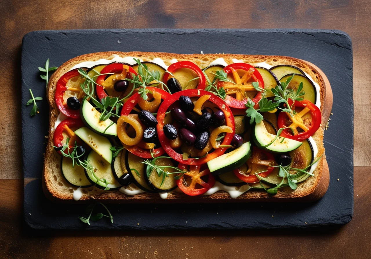 Vegetable Crostini