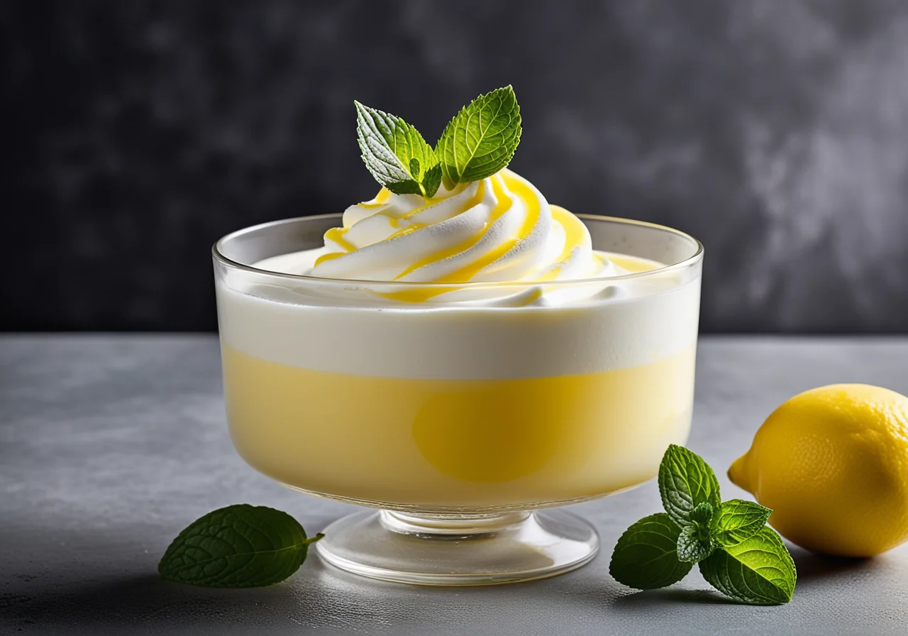Lemon Cream in English Style