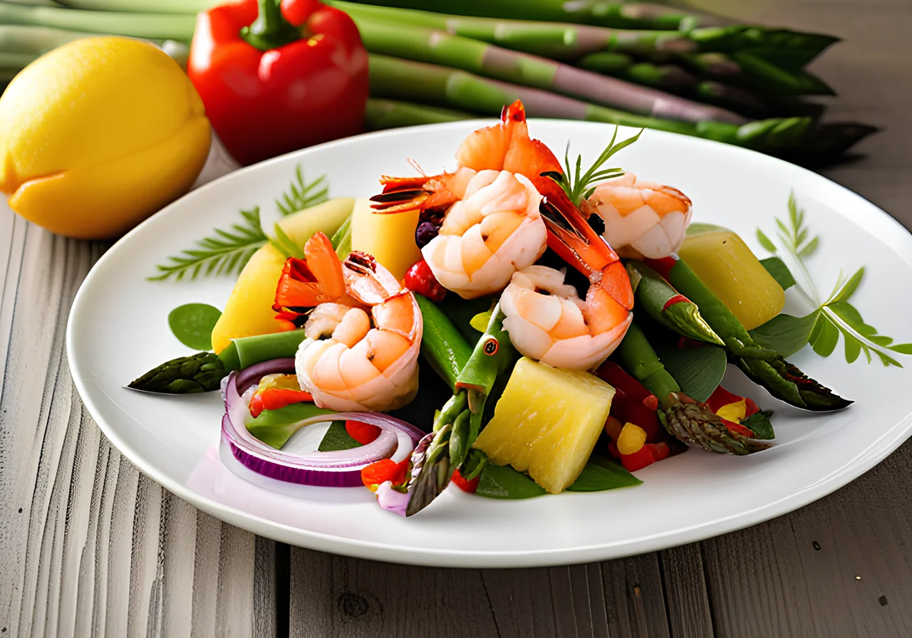 Pineapple Shrimp Salad