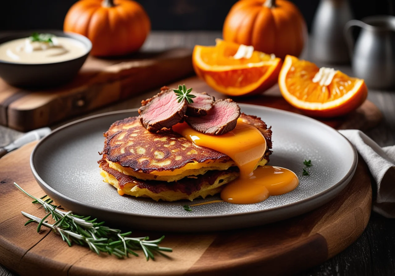 Tafelspitz with Potato Pancakes