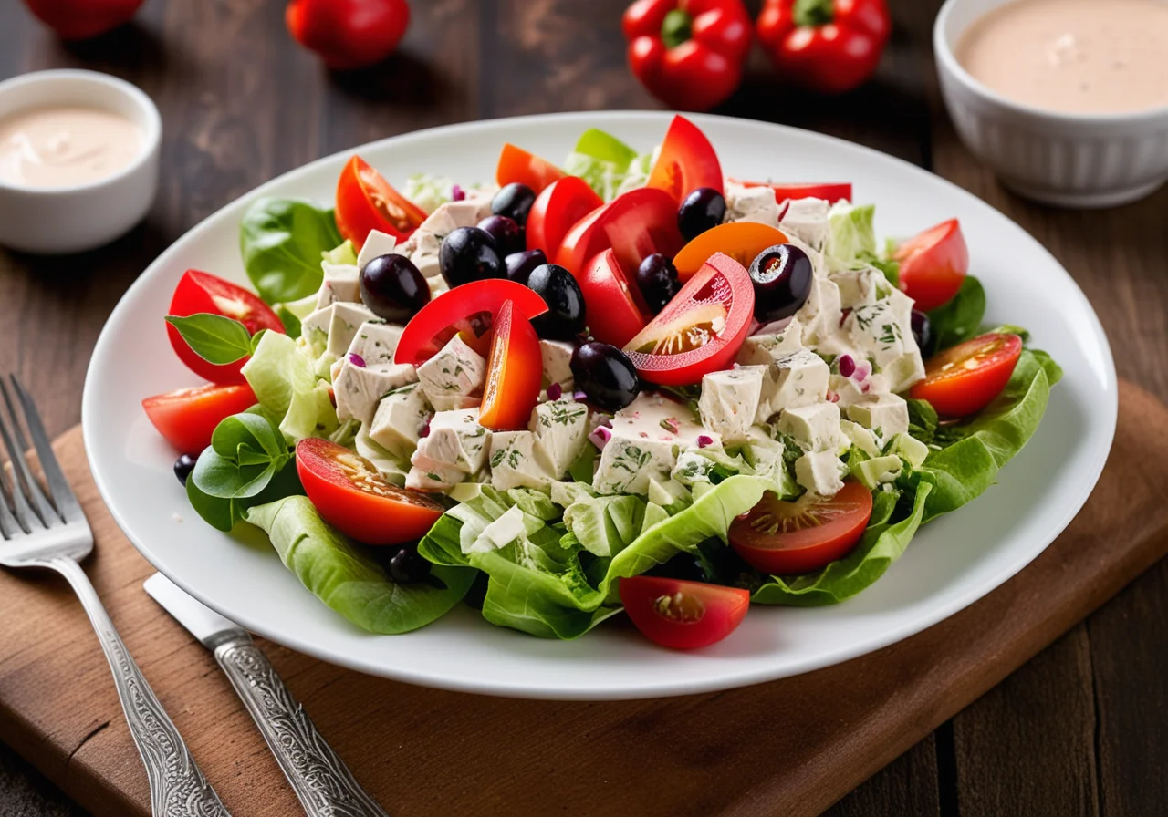 Mediterranean Tuna Salad