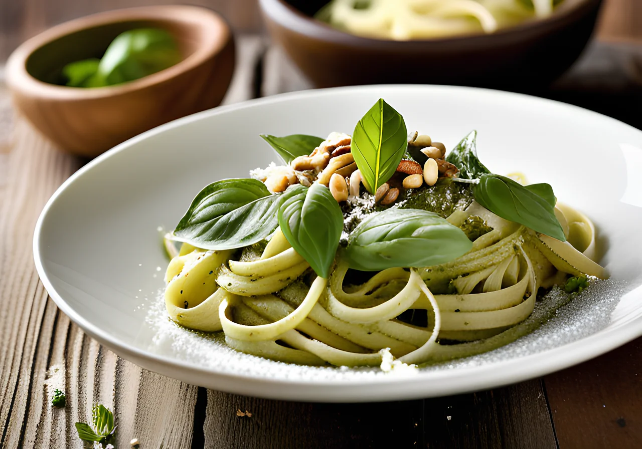Linguine with Pesto