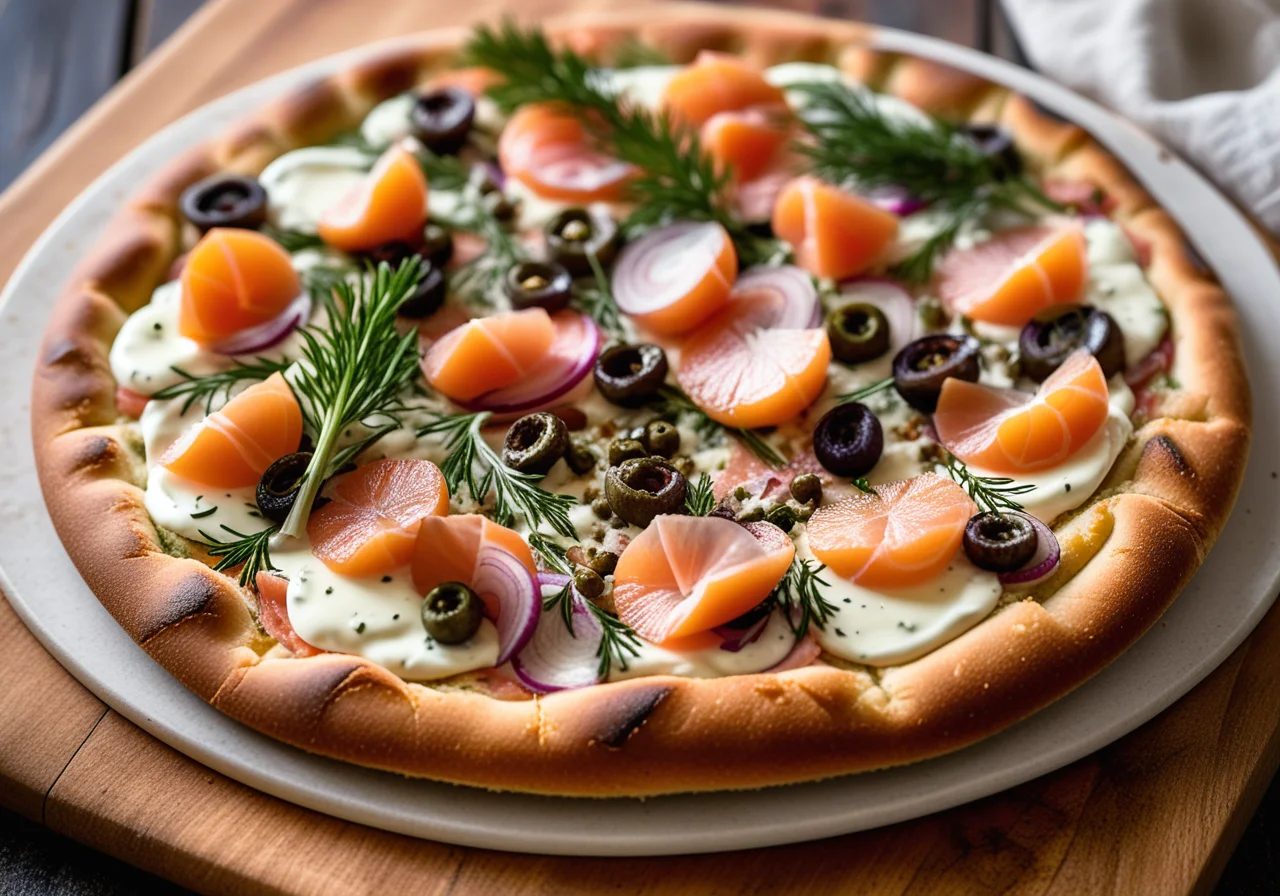 Smoked Salmon Pizza