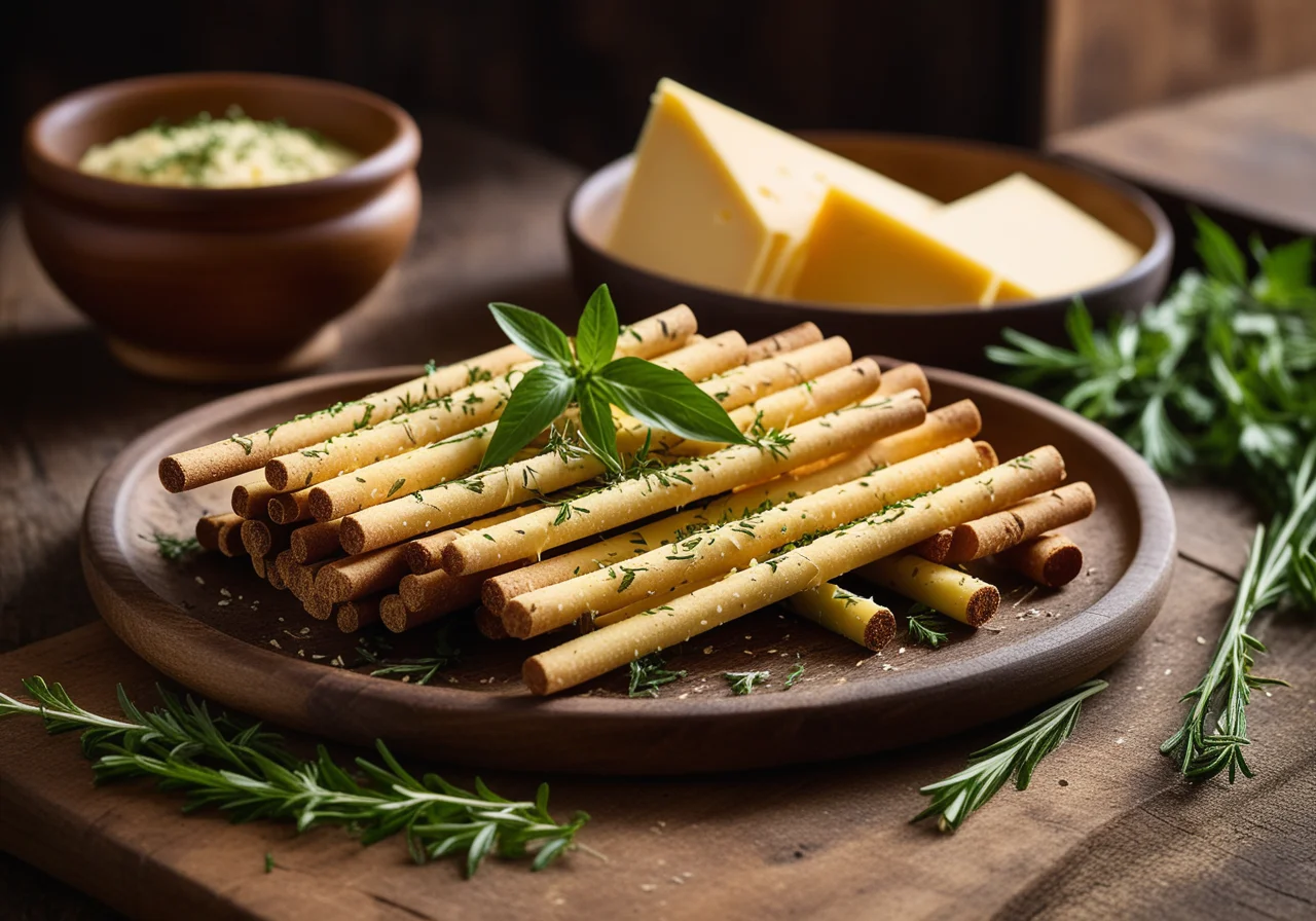 Crunchy Herb Sticks