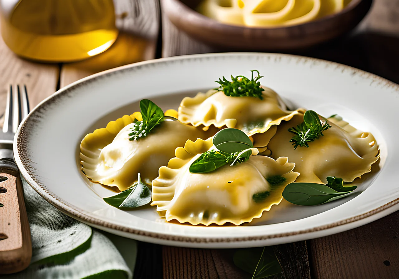 Spinach Ravioli