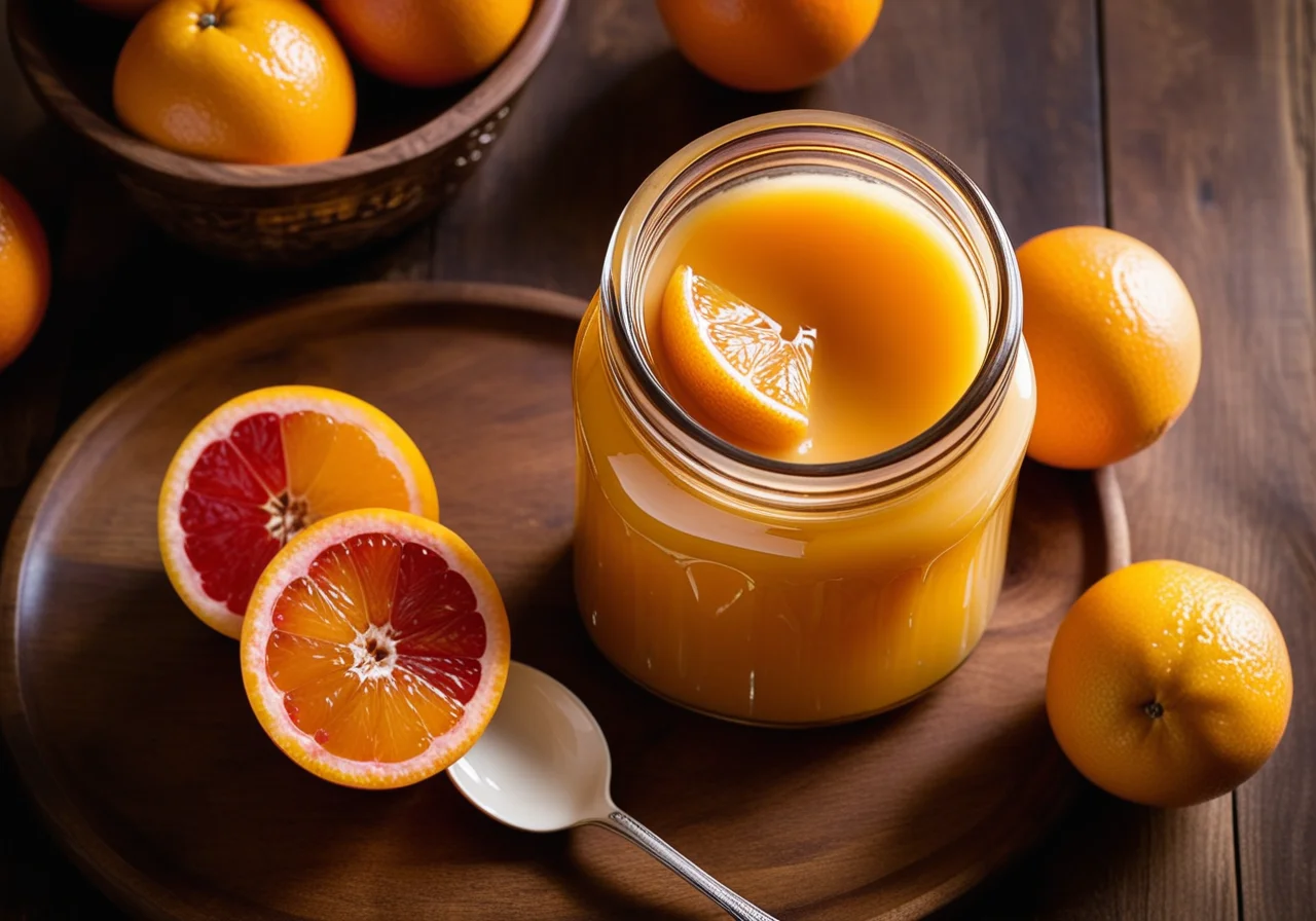 Grapefruit preserves