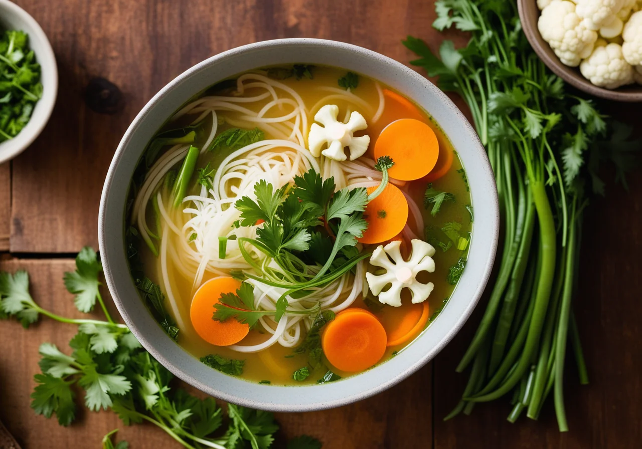 Vietnamese-Style Vegetable Soup