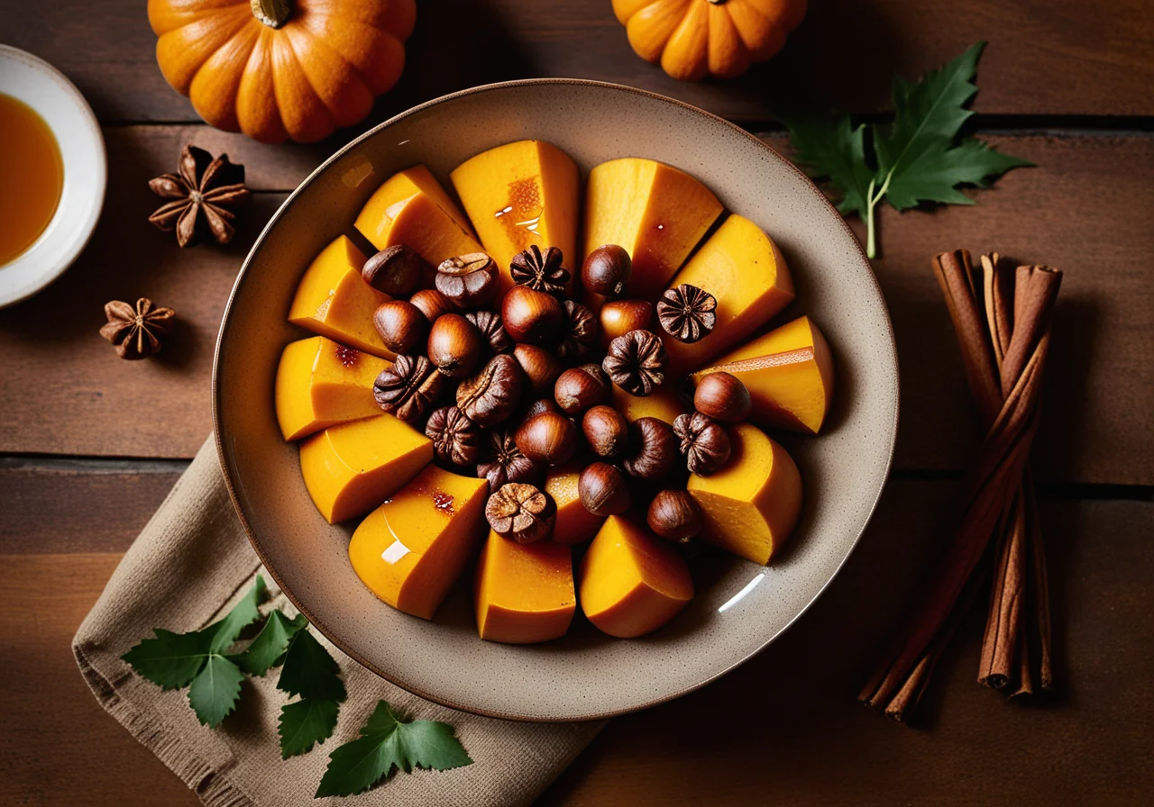 Pumpkin‑Chestnut Vegetable