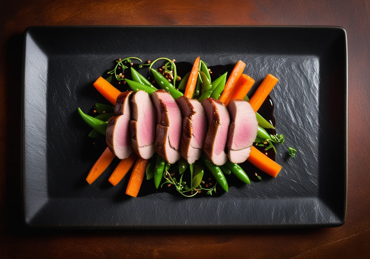 Wasabi Duck from the Wok