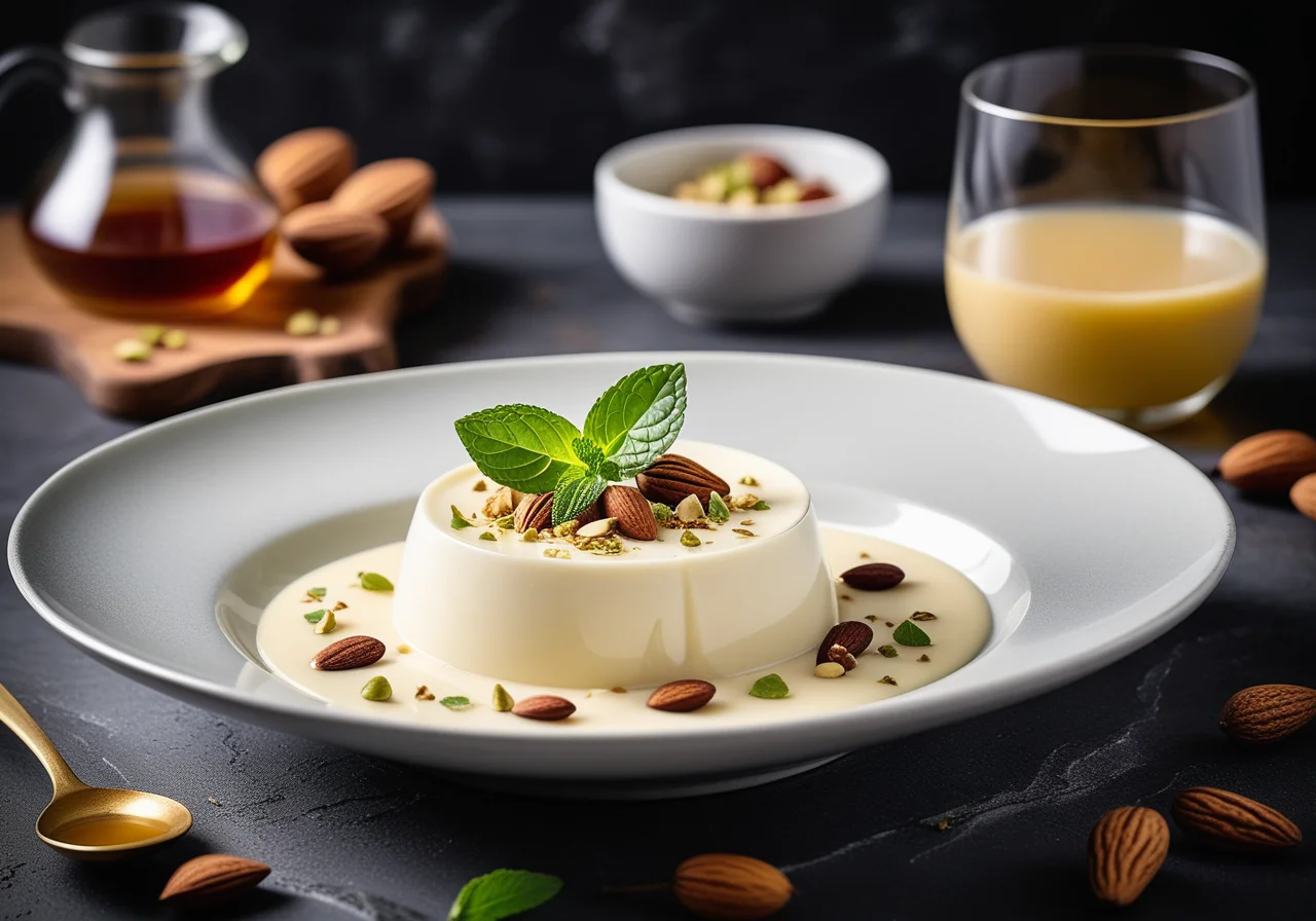 Almond Panna Cotta