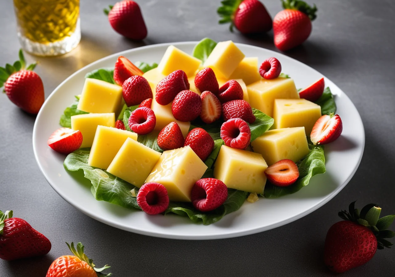Fruit Salad with Parmesan