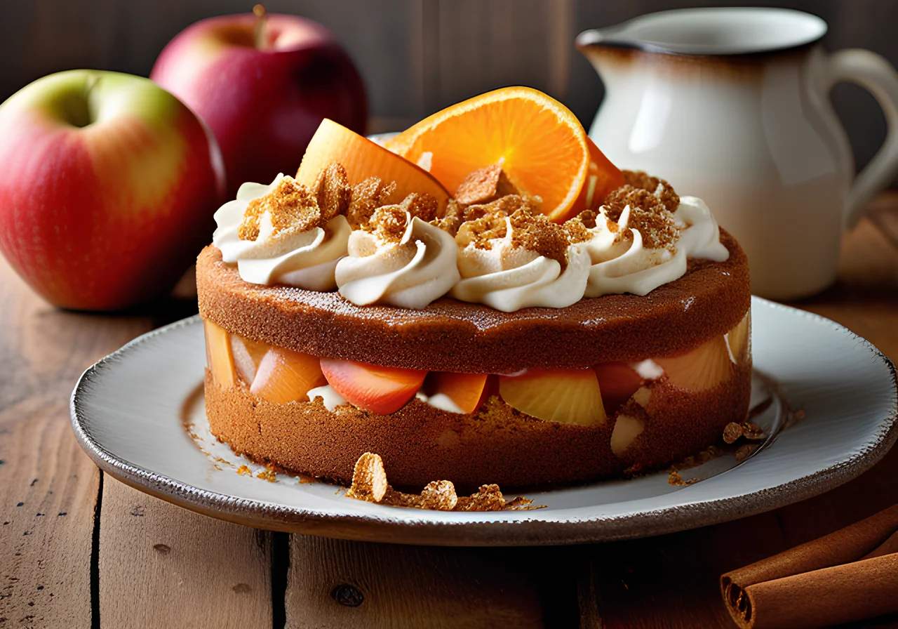 Apple Cake in a Glass