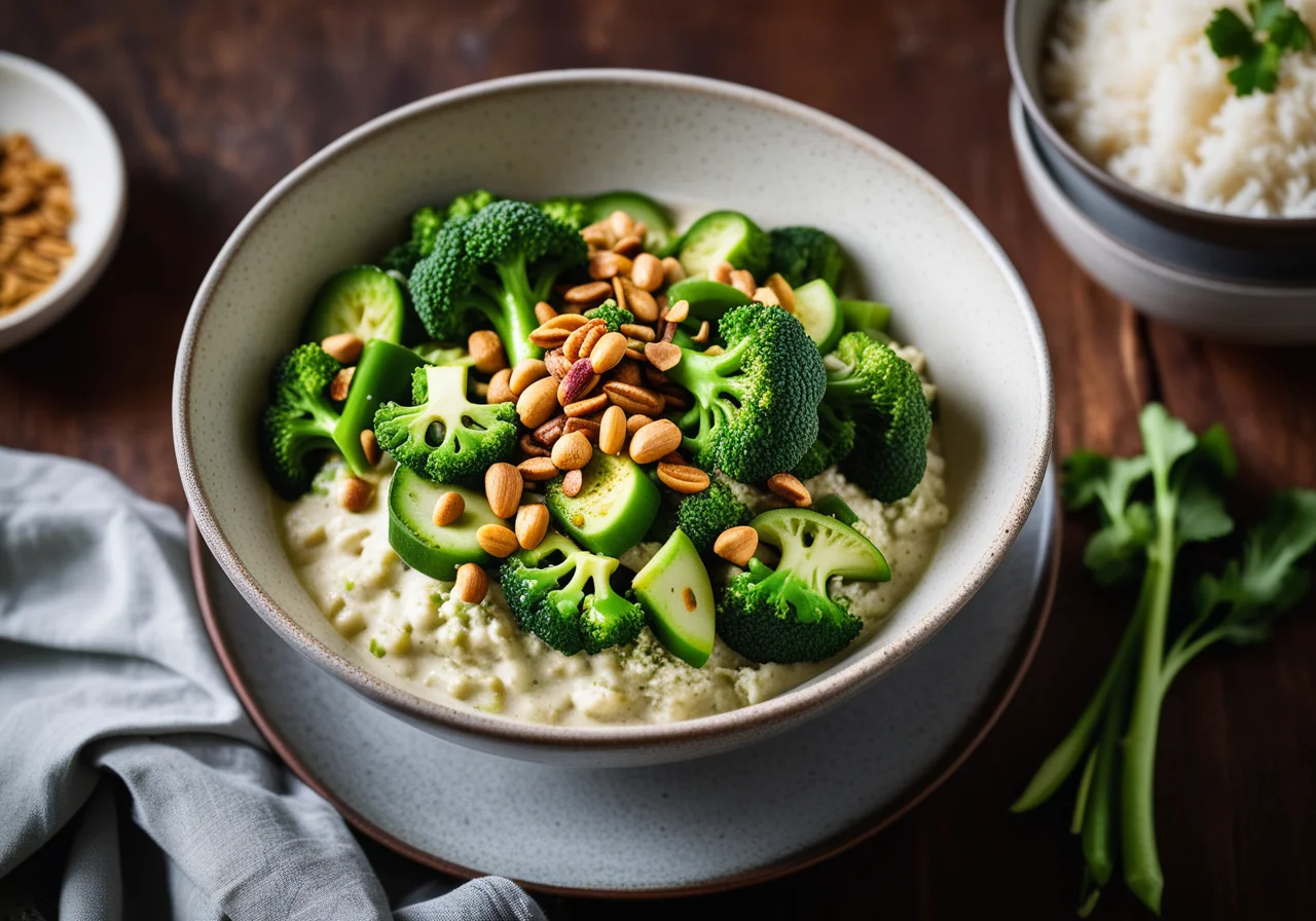 Spicy Green Vegetable Curry